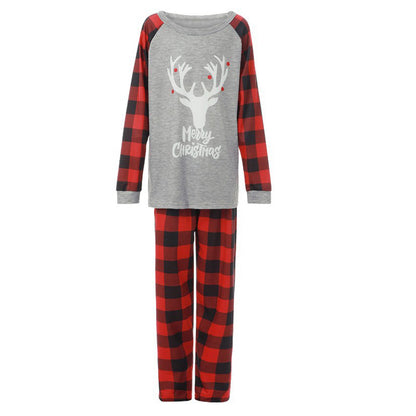 Matching Christmas Pajamas for Family, Merry Christmas Christmas Plaid Pajamas Sets for Couples, Adults, Children