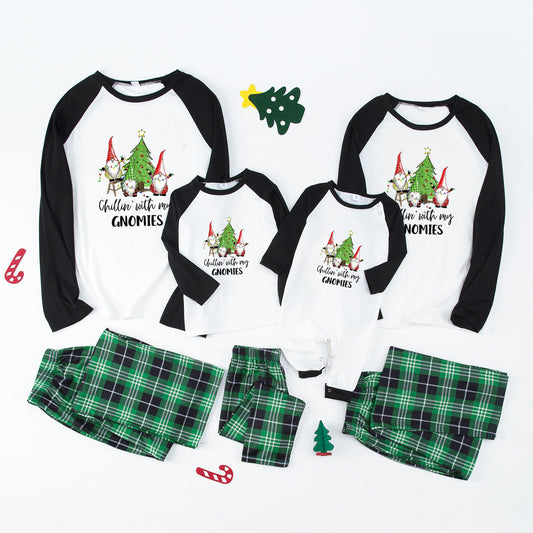 Family Christmas Pyjamas Matching Set 2024 Adult Child Baby Christmas Family Matching Outfits